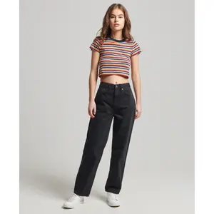 Calças femininas Superdry Barrel image-1