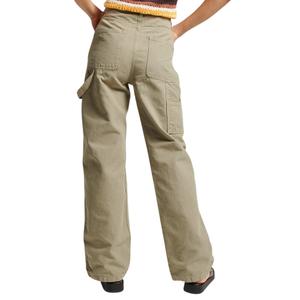 Women's loose-fit organic cotton carpenter trousers Superdry Vintage image-1
