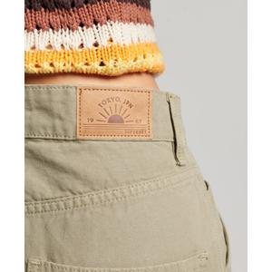 Women's loose-fit organic cotton carpenter trousers Superdry Vintage image-5