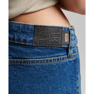 Vaqueros slim fit flare de algodón orgánico para mujer Superdry Vintage image-5