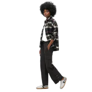 Women's wide-leg cargo Trousers Superdry image-3