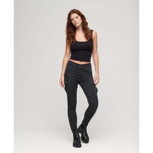 Pantalones cargo pitillo de mujer Superdry image-2