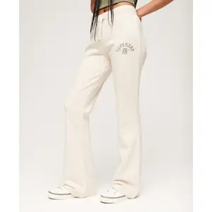 Women's flared jersey joggers Superdry Athletic Essential image-3
