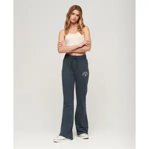 Women's flared jersey joggers Superdry Athletic Essential image-1