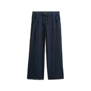 Pantalones de cintura baixa em linho para mulher Superdry image-1