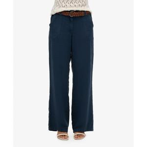 Pantalones de cintura baixa em linho para mulher Superdry image-2