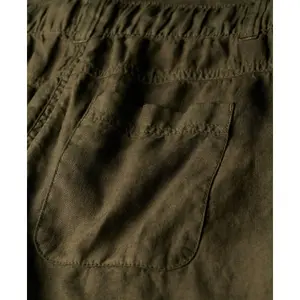 Pantalones de cintura baixa em linho para mulher Superdry image-2