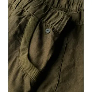 Pantalones de cintura baixa em linho para mulher Superdry image-4