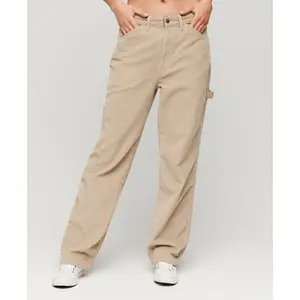 Damskie spodnie sztruksowe Superdry Carpenter image-0
