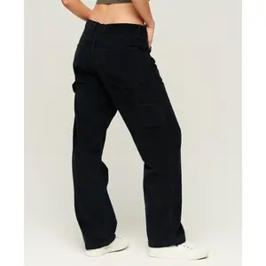 Damskie spodnie sztruksowe Superdry Carpenter image-2