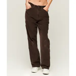 Women's corduroy Trousers Superdry Carpenter image-1