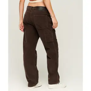 Women's corduroy Trousers Superdry Carpenter image-3