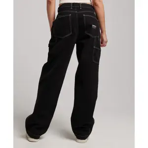 Kontrastfärgade byxor för kvinnor Superdry Carpenter image-2