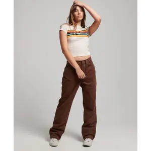 Pantalon contrastant femme Superdry Carpenter image-1