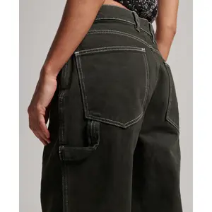 Kontrastfärgade byxor för kvinnor Superdry Carpenter image-5