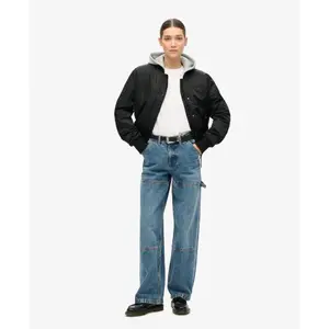 Jeans a vita media donna Superdry Carpenter image-1