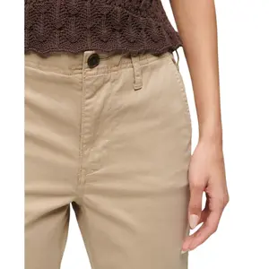 Mid-rise women's chino trousers Superdry image-4