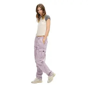 Low rise women's cargo trousers Superdry Para image-5