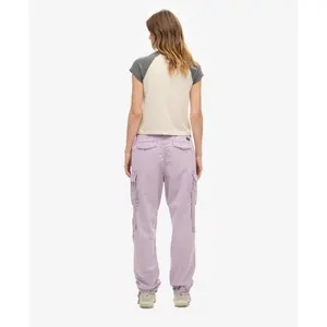 Low rise women's cargo trousers Superdry Para image-4