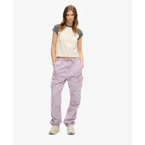Low rise women's cargo trousers Superdry Para image-1