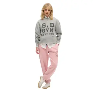 Pantalones de chándal con estampado para mujer Superdry Vintage Athletic Essentials image-1