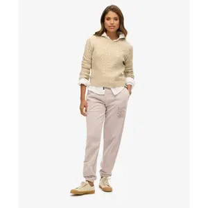 Pantalones de chándal con estampado para mujer Superdry Vintage Athletic Essentials image-1