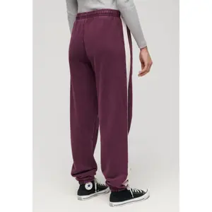 Women's striped side stripe joggers Superdry image-3