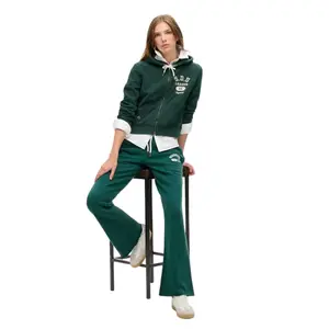 Pantalon de jogging évasé à taille basse femme Superdry Athletic Essentials image-2