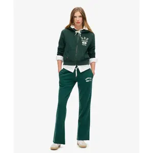 Pantalon de jogging évasé à taille basse femme Superdry Athletic Essentials image-1