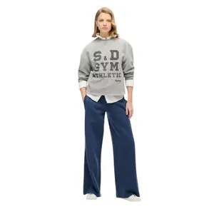 Pantaloni della tuta dritti da donna Superdry Essential Logo image-1
