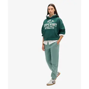 Pantalón de chándal con tobillos ajustados mujer Superdry Essential Logo image-2