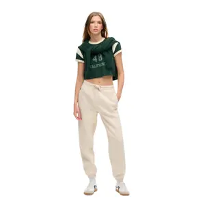 Women's tapered joggers Superdry Essential Logo image-1