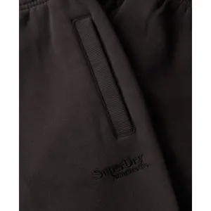 Pantalón de chándal con logo y puños en los tobillos para mujer Superdry Essential image-6