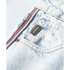 Jeans loose a doppia banda donna Superdry image-5