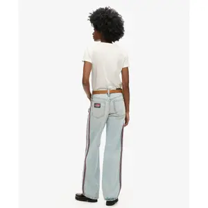 Jeans loose a doppia banda donna Superdry image-2