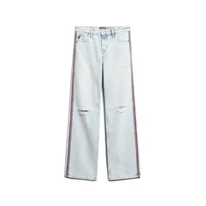 Jeans loose a doppia banda donna Superdry image-0