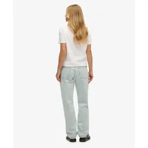 Jeans dritti donna Superdry Mid Rise image-2
