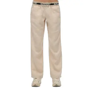 Pantalón de mujer con cordón de ajuste en lino Superdry image-1