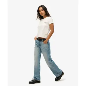 Vrouwen jeans met een middelhoge taille Superdry image-6