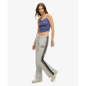 Gestreifte Damen-Jogginghose mit Schlag Superdry Athletic Essentials image-4