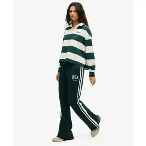 Damen Jogginghose Superdry Ath Ess Stripe Flare image-5