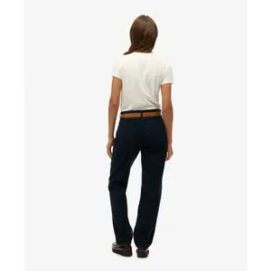 Women’s straight corduroy trousers Superdry image-6