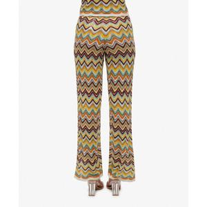 Pantaloni larghi in maglia da donna Superdry Zigzag image-2