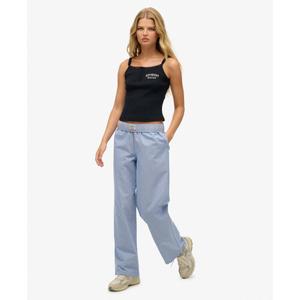 Rutiga elastiska byxor dam Superdry image-2