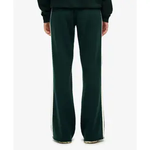 Pantalones de chándal acampanados de rayas para mujer Superdry Athletic image-3