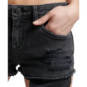 Mini-calções de renda feminina Superdry image-2