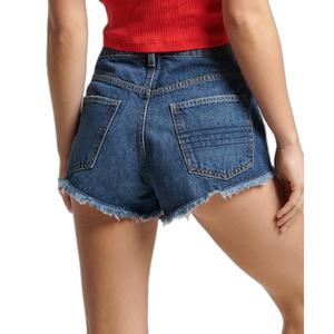 Short taille haute déchiré femme Superdry Vintage image-2