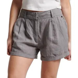 Short en lin surteint femme Superdry image-0