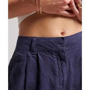 Short en lin surteint femme Superdry image-3