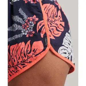 Calções de praia estampados para mulher Superdry Vintage image-3